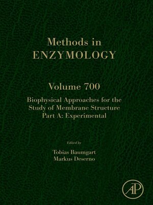 cover image of Biophysical Approaches for the Study of Membrane Structure Part A